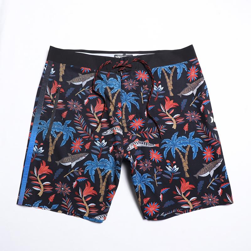 

Men's Shorts Summer Fashion Trend Brand Beach Trunks Waterproof Quick Dry Casual Printed Swim Vacation Diving Surf ShortsMen's