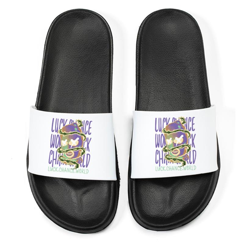 

Slippers Women EVA Beach Sandals Unisex 2023 Summer Outdoor Slides Woman Men Non-Slip Bathroom Household Shoes Soft Cute PrintSlippers, 6935
