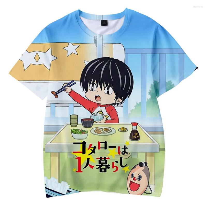 

Men's T Shirts Kotaro Lives Alone Anime Tshirt Crewneck Short Sleeve Women Men T-shirt 2023 Japanese Cartoon Summer 3D Clothes, Picture shown