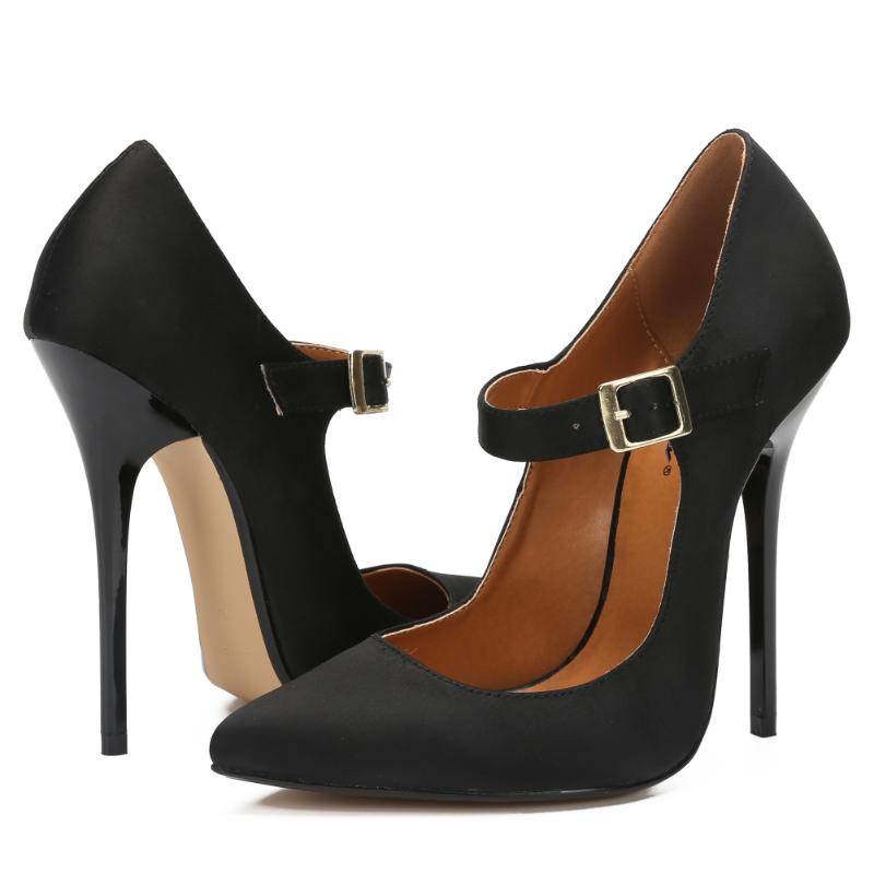 

Dress Shoes 13cm Heel Women's Pointed Toe Pumps Party Plus Size Stilettos Lady Heels C9