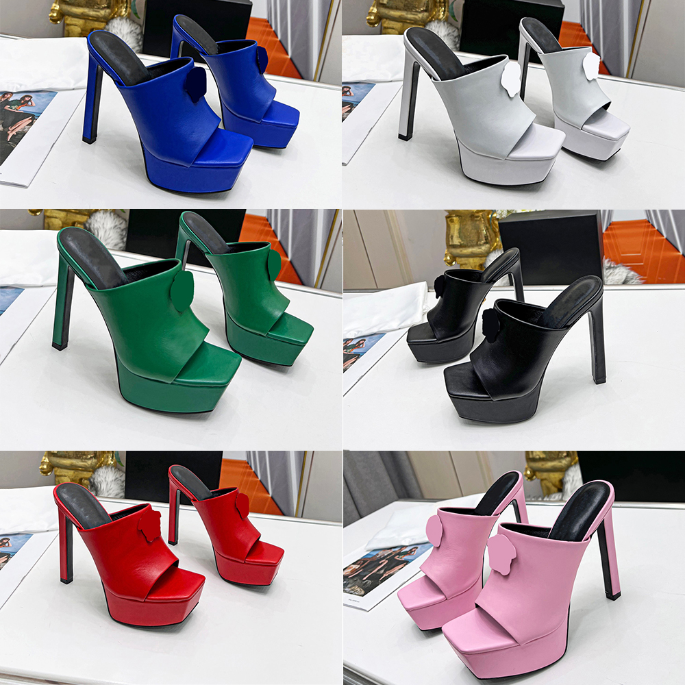 

2023 Sandals slippers Pumps Dress Shoes high heels the latest style of high heels super thick sole hate sky high waterproof platform 4cm heel height 14cm