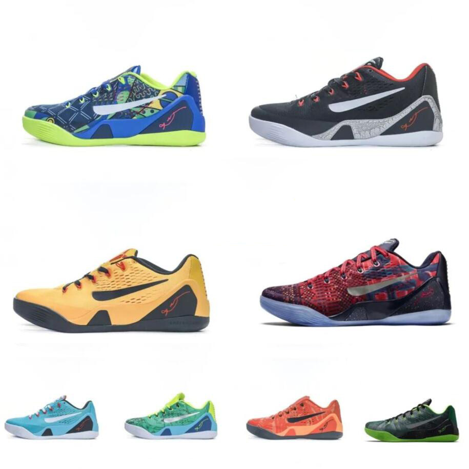 

2023Retro mens black mamba 9 ix low basketball shoes Bruce Lee Easter Brazil Bright Mango Hyper Cobalt Gorge Green Dusty Cactus Philippines sneakers tennis