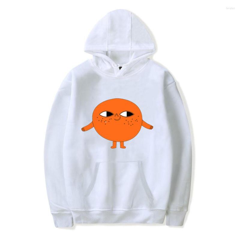 

Men' Hoodies Solid Color Long Sleeve Cartoon Orange Print Men Sweatshirt Autumn Spring Winter Casual All-match Pockets Boy, 10