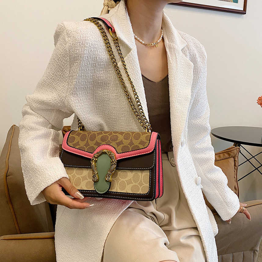 

Fashion Design Women Shoulder Bags Women's chain messenger small square shoulder women's bag Ladies Bag 56%off Discount Female Handbags Purse, Brown4