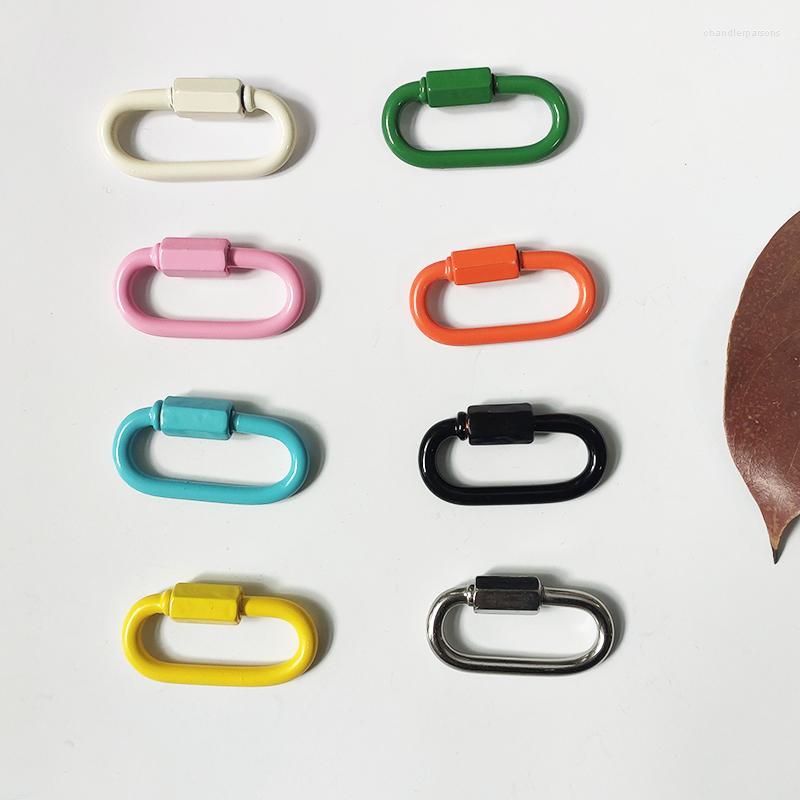 

Pendant Necklaces Colorful Spiral Buckle DIY Bracelet Necklace Accessories Can Open A Variety Of Colors To Choose Fashion Gadgets Novelty