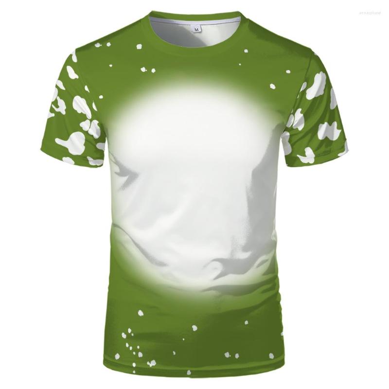 

Men's T Shirts Sublimation Blank Polyester Quick Dry Clothes Tshirt Short Sleeves Shirt Plain Sport Clothing T-shirt For Adults Kids