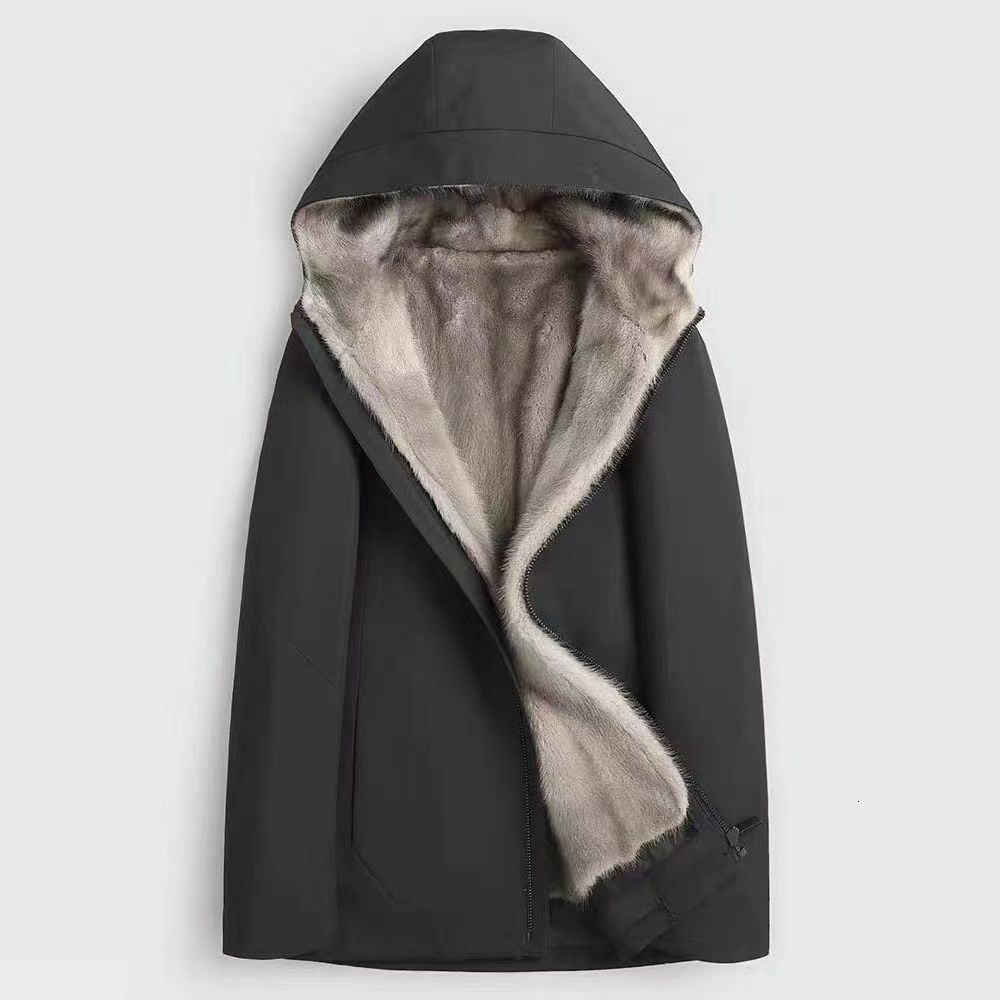 

Men s Jackets Winter Windproof Warm Coat Casual Autumn Brand Outwear Fashion Outdoor Thick Fleece Man 230217, Black capless