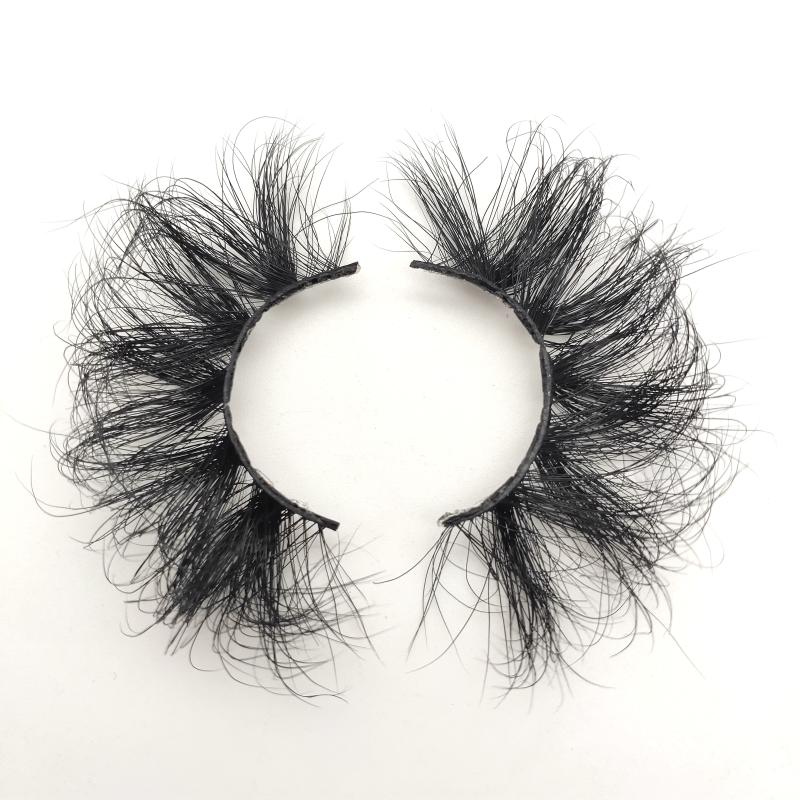 

False Eyelashes 5D Fluffy Mink Wholesale Mixed Bulk Handmade Curly Volume 25mm Fake