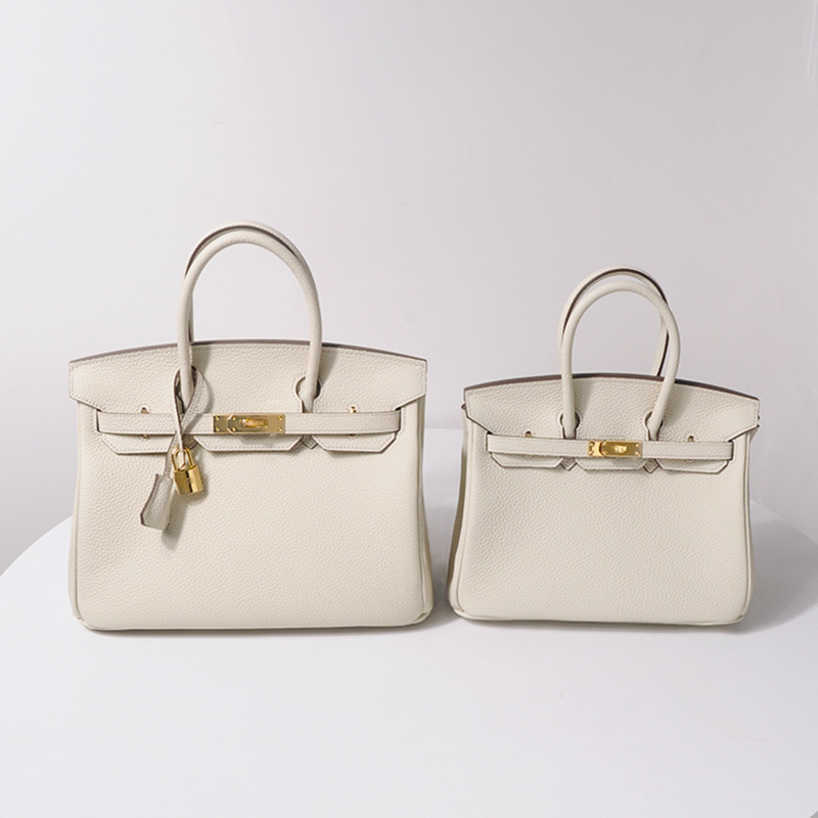 

Ladies Bags 47%off New Fashion Classic leather women's hand single shoulder diagonal cross bag women Design Handbags for Women, Milkshake white small 25cm