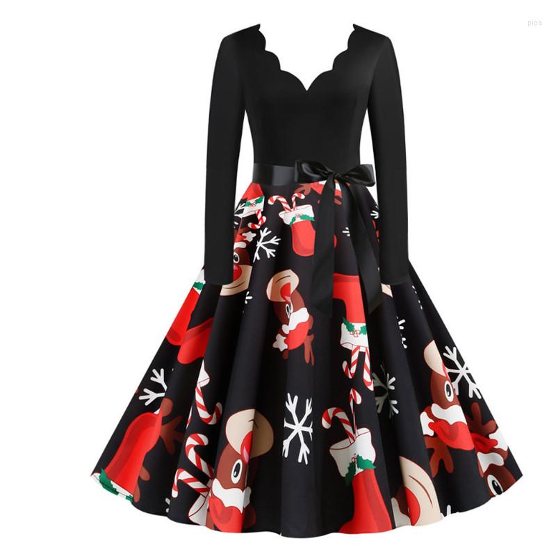 

Women' Polos Xmas Women Dress Years Costumes Winter Rave Disfraces Christmas Party Plus Dresses Robe Sleeve Vintage Long Size P, Jy15168