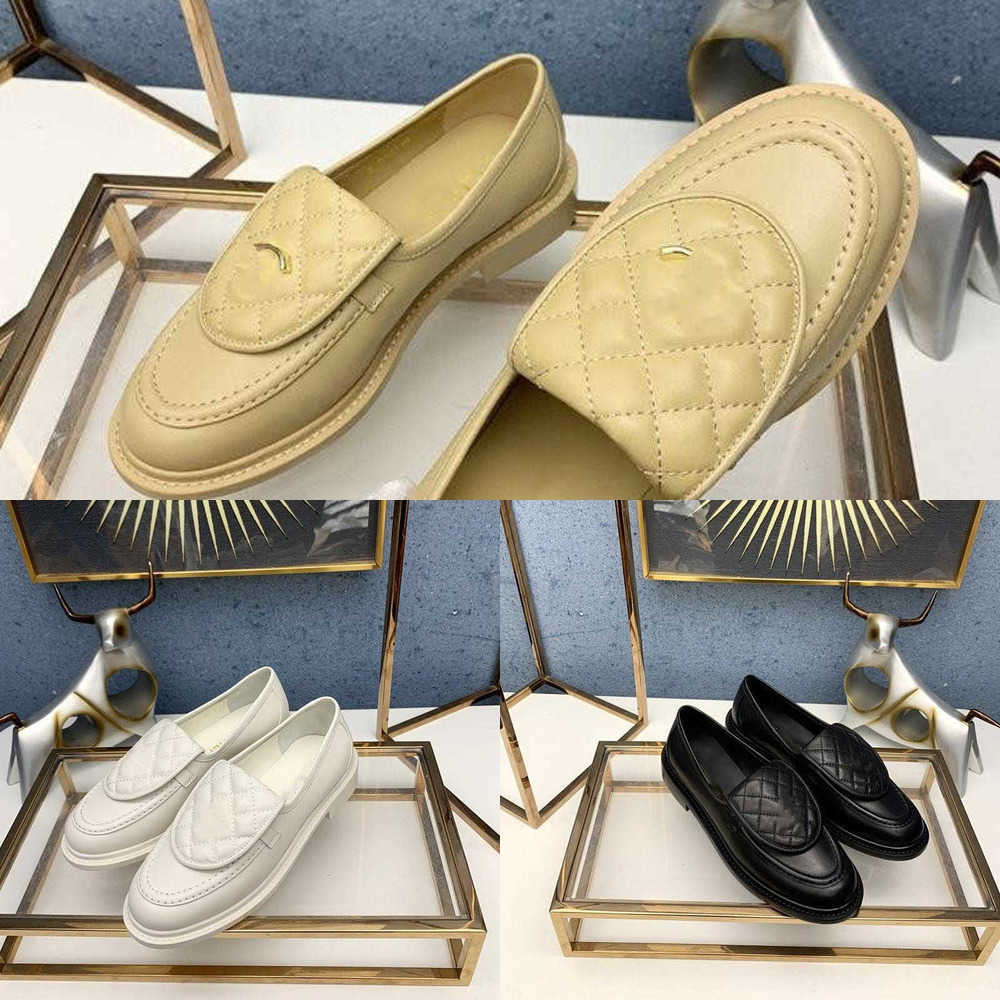 

Womens Dress shoes Top Quality plaid loafers Designers Classic buckle C round toes Flat heel Leisure comfort Four seasons women factory shoe 34-40, Yfclf2151