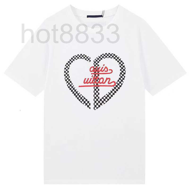 

Men' T-shirts Designer Wear Summer Casual Round Neck Breathable Short Sleeves High-quality Lovers' Clothing Wholesale J8I6