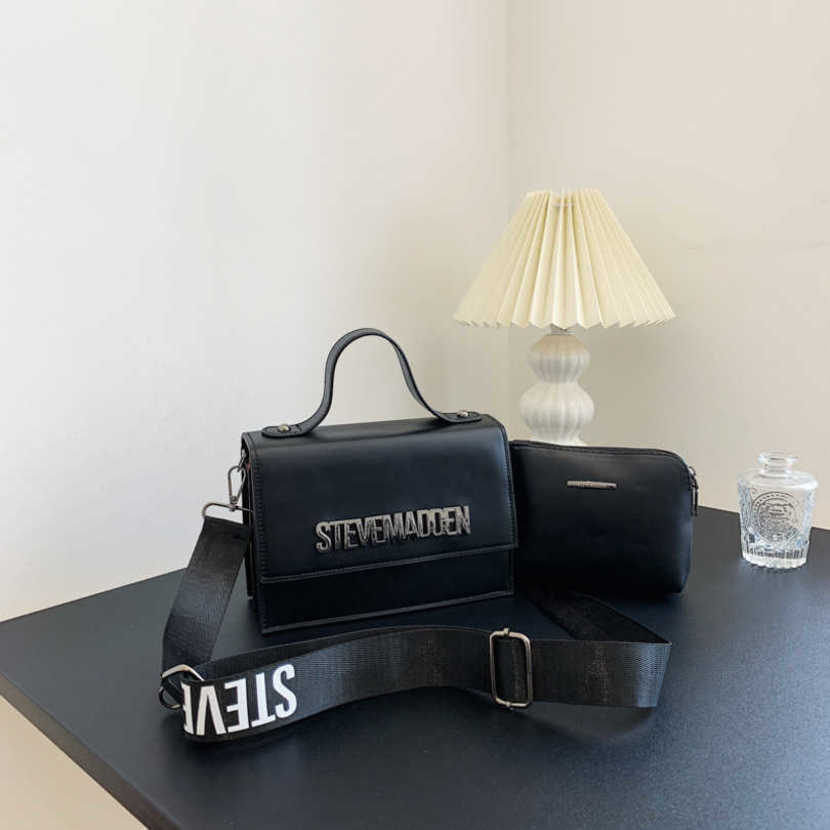 

women's Women's Bags for women autumn winter small square fashion trend single shoulder bags 50%off Black White Purses Handbag one-shoulder handbag purse, Black8