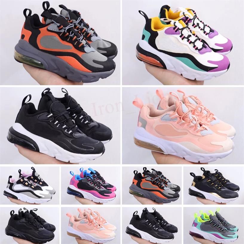 

Infant Kids Walking Shoes React Bauhaus Phantom Red Gold Big Small Children Athletic Sneakers Boys Girls Casual Sports Size 28-35, Top quality