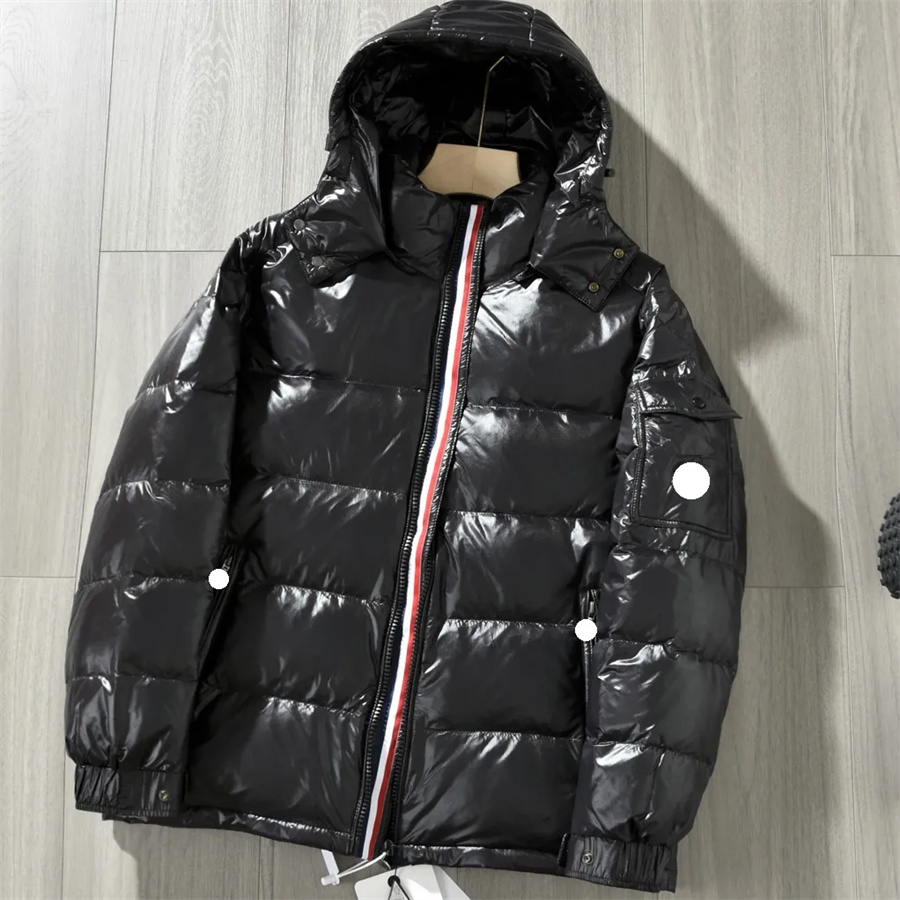 2023 Maya Designer Mens Down jacket Classic embroidered badge Womens winter jackets Warm puffer jacks size L/XL/XXL/XXXL q9