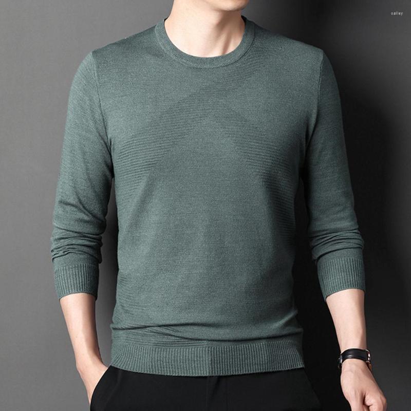 

Men's Sweaters Fashion Mens Bottoming Crew Neck Jumper Long Sleeve Plus Size Pullover Sweater Sweatshirt Thicken, Light green