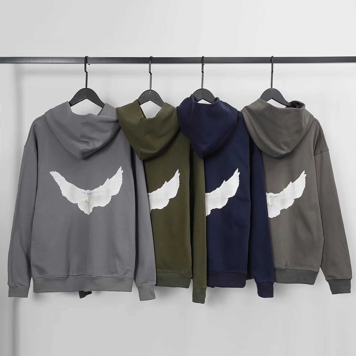 

YICIYA Women Letter Printed Hoodies Spring And Autumn Casual Fashion Long Sleeve Loose Female Hooded Sweatshirts Pullover Tops Y2k Clothes, Blue