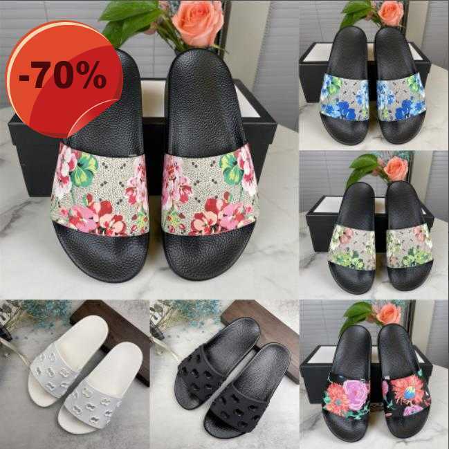 

Sandals Luxury Slippers 2023 Spring And Autumn New Embroidered Letters Beach Flat Cotton Slippers Black Fabric Word Sandals Size 35-47 With Box, #15