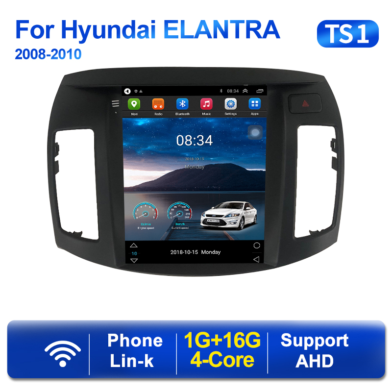 

2Din 128G Android 11 Car Dvd Radio Multimedia Video Player for Hyundai Elantra 4 HD 2006-2016 Navigation GPS AutoStereo Carplay