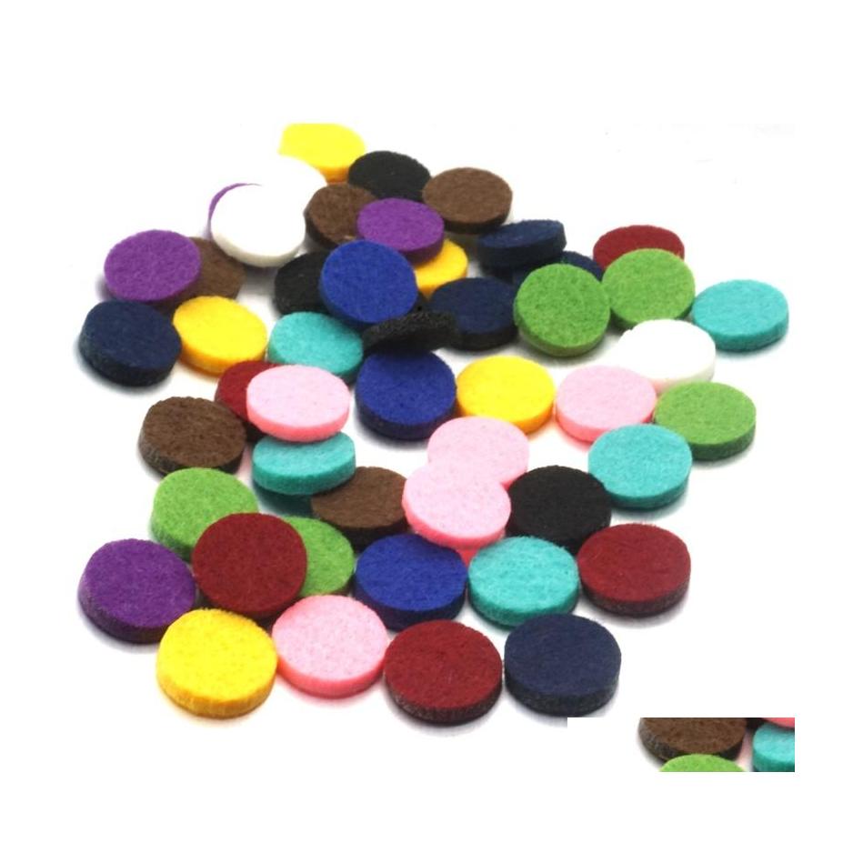 

Spacers 10 Colorf 3X15Mm Round Felt Pads Essential Oil Diffuser For 18Mm Snap Buttons Jewelry Drop Delivery Findings Components Dhmtr