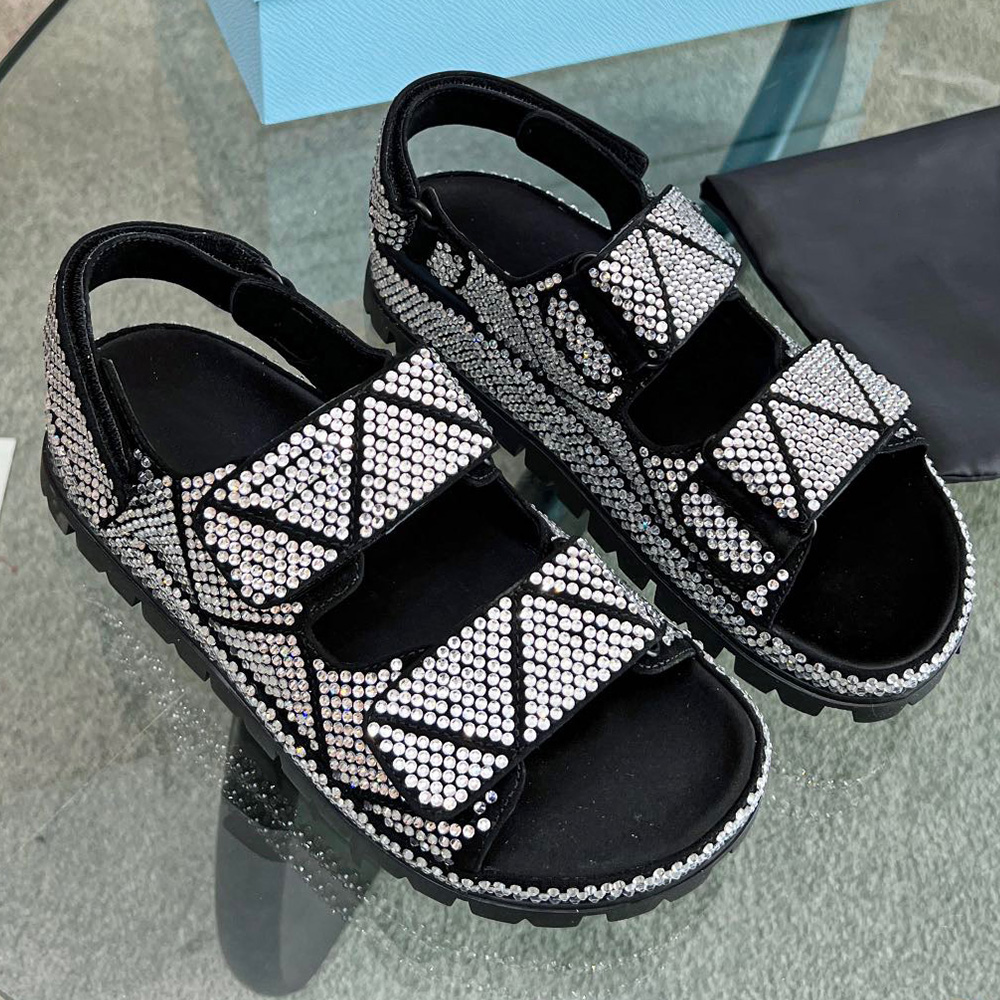 

Padded Nappa Leather Sandals Redesigned Masculine Lines with Athletic Appeal Upper Featuring Quilted Texture Embossed Triangle