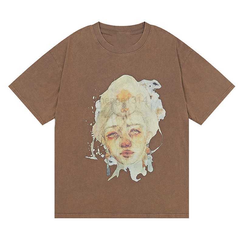 

mens t shir designer shirs shirs hand drawn doodle clohes graphic ee oversizedFECV, Style no. 1