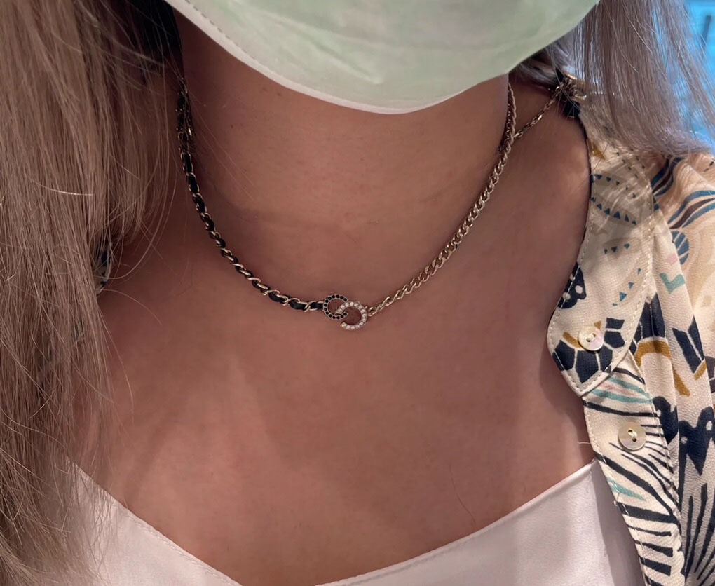 

Fashion black Chokers necklace aretes orecchini for women party wedding lovers gift jewelry engagement with box nrj218