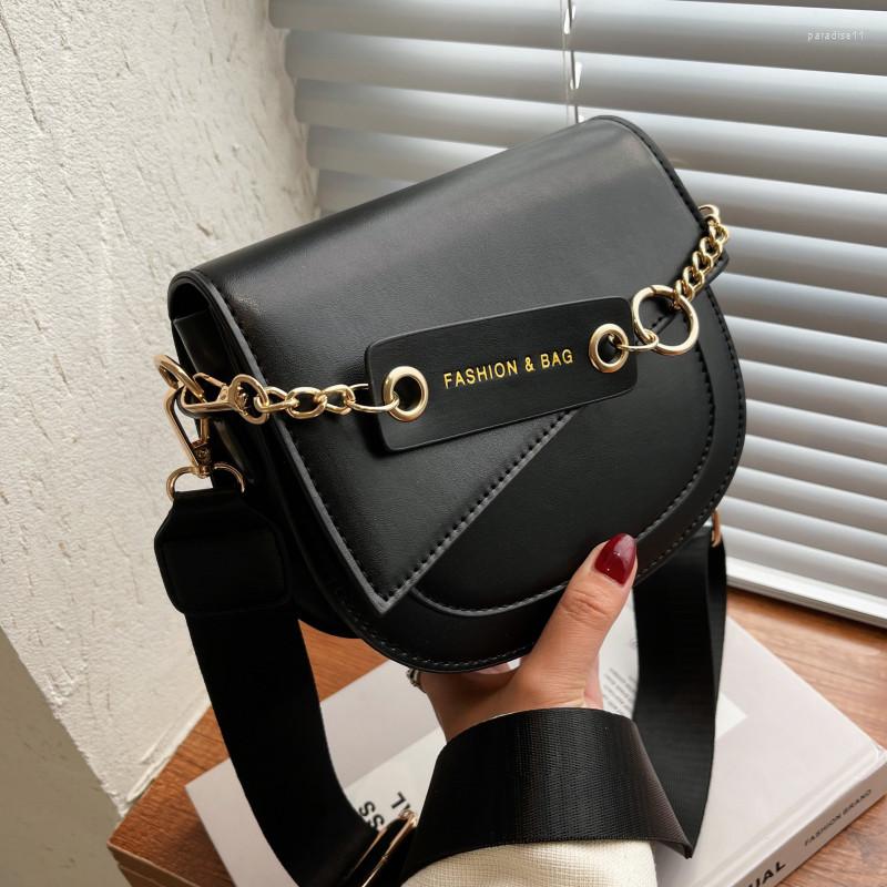 

Evening Bags Female Black Chain Shoulder Bag Luxury Leather Crossbody Small Flap Handbags Women's All Match Casual Messenger Sac