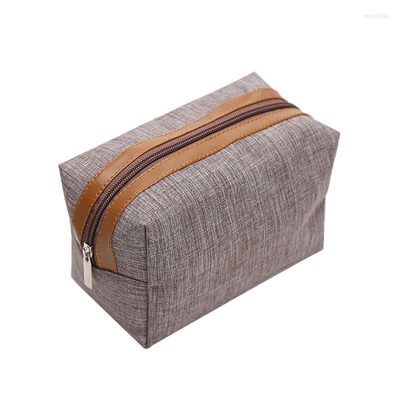 

Cosmetic Bags Bag Makeup Travel Organizer Portable Pouch Functional Toiletry Make Up Organizers Phone Case, Coffee