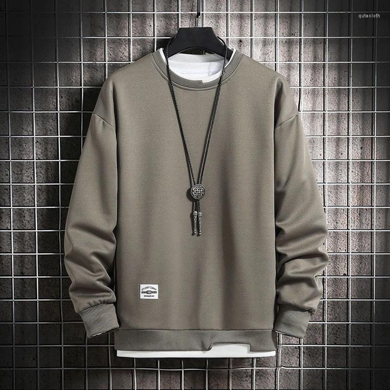 

Men's Hoodies Spring Solid Color Sweatshirt Men Harajuku Autumn Hoody Casual Hoodie Cotton Sweatshirts Streetwear Tops, Lightblue