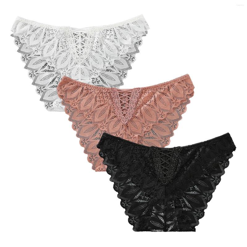 

Women's Shapers Womens Mid Waist And Abdomen Sexy Lace Raise The ButtocksPure Brief Panties Days Of Underwear Adult, Black