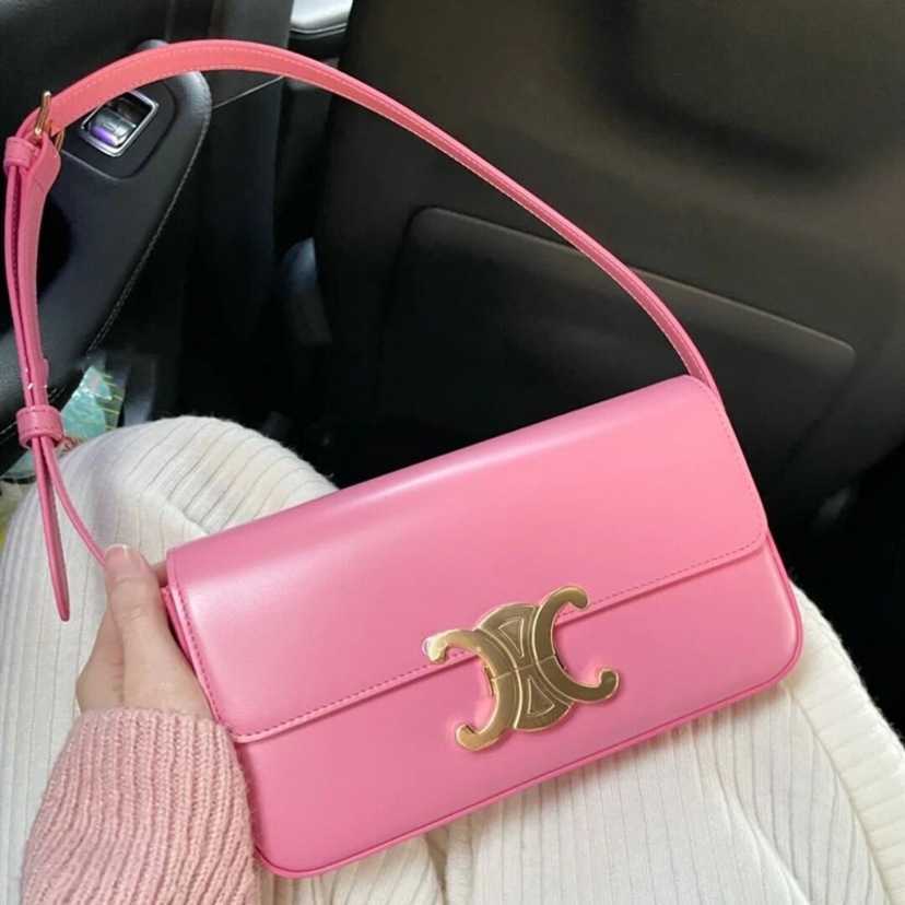 

High Quality Design Bags Small versatile high-level armpit one shoulder cross women's bag 49%off Factory Handbag Purse for Women, Pink style