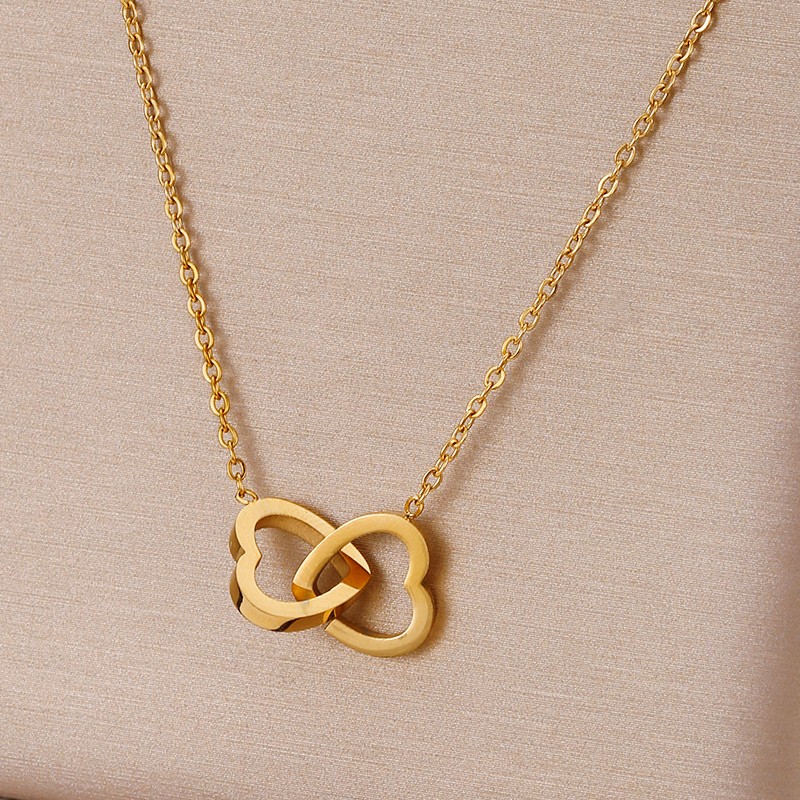 

vintage jewelry womens heart necklace designer luxury stainless steel enamel love necklace gold chain silver channel pendant cjewelers easter iced out chains gift