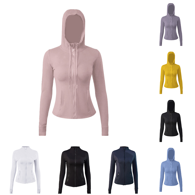 

define hoodies jackets women yoga wear sweatshirts designers sports jacket coats fitness hoodys scubas chothing Long Sleeve clothes, 15-define