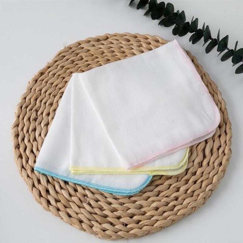 

Hair Accessories 10Pcs/Lot Baby Towel Handkerchief Square Cotton Gauze Bath Kids Born Wash Face Bathing Feeding Bibs 20/30CM