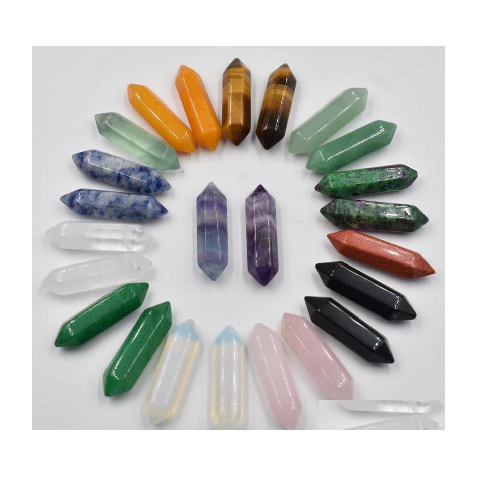 

Stone Fashion Natural Charms Rose Quartz Crystal Amethyst Pillar Hexagon Pendants Jewelry Making Necklace Accessories Dhseller2010 D Dhnlg