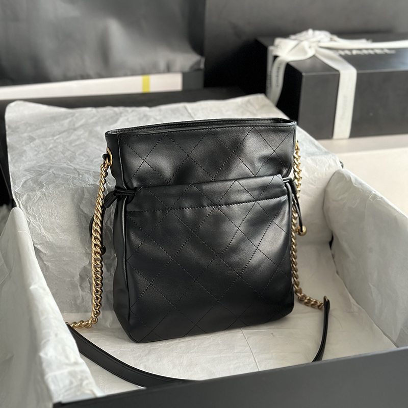 

Original Quality Designer Cross Body Bags Real leather Drawstring Bag With Box C227