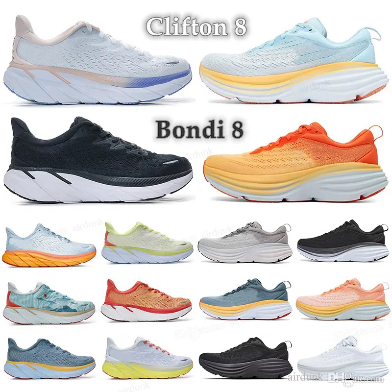 

2023 Women men Shoe HOKA ONE Clifton 8 Bondi Running local boots online store Sneakers Dropshippingy Accepted lifestyle Shock absorption, 4#
