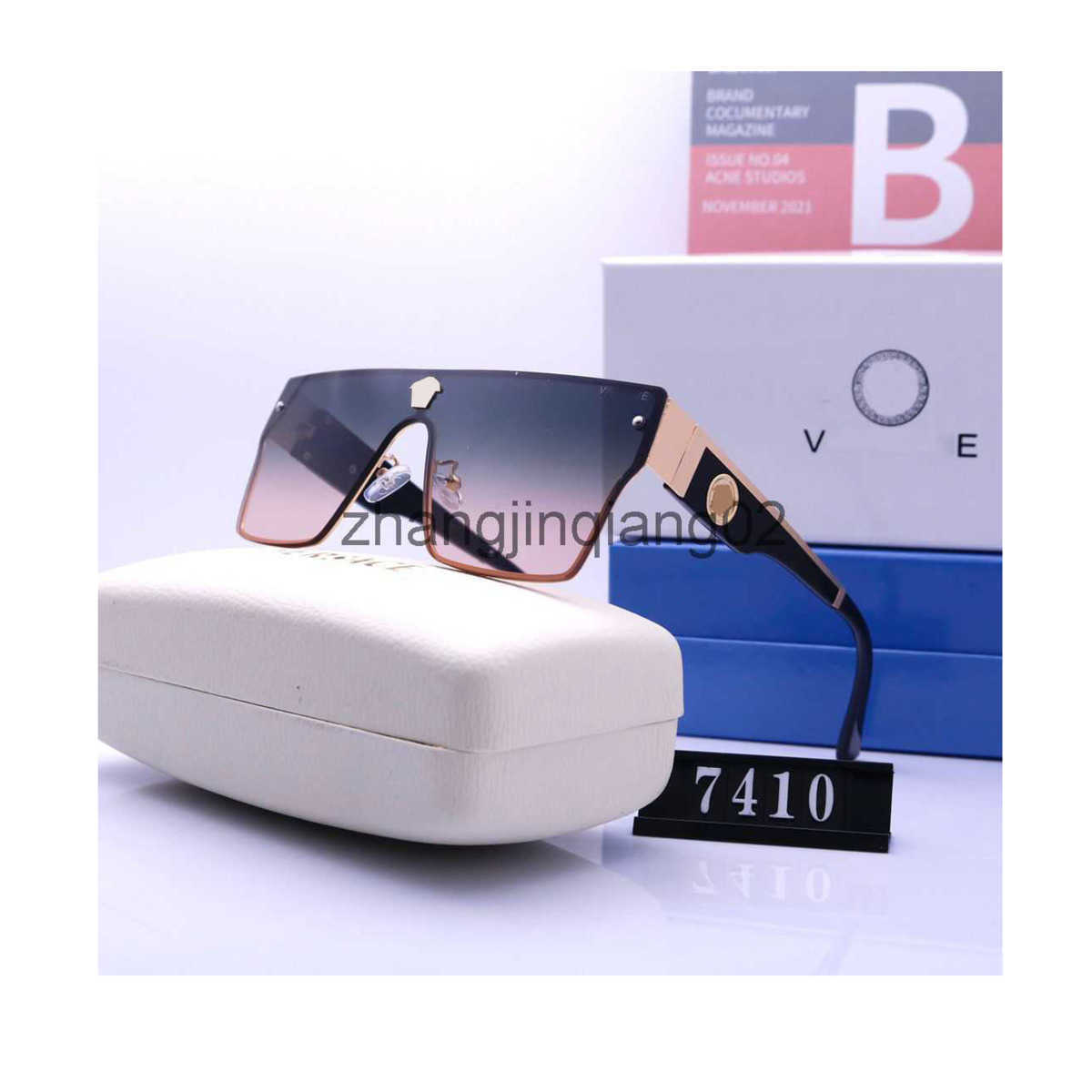 

Designer Versage Sunglass For Woman Mens Cycle Luxurious Fashion Sport Polarize Sunglasses Summer New Casual Vintage Baseball Glasses