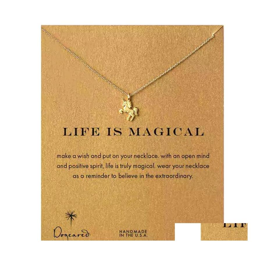 

Pendant Necklaces Friendship Necklace Anchor Good Fortune Thousands Of Paper Crane Alloy Clavicle Woman Jewelry Drop Delivery Pendant Dhpoz