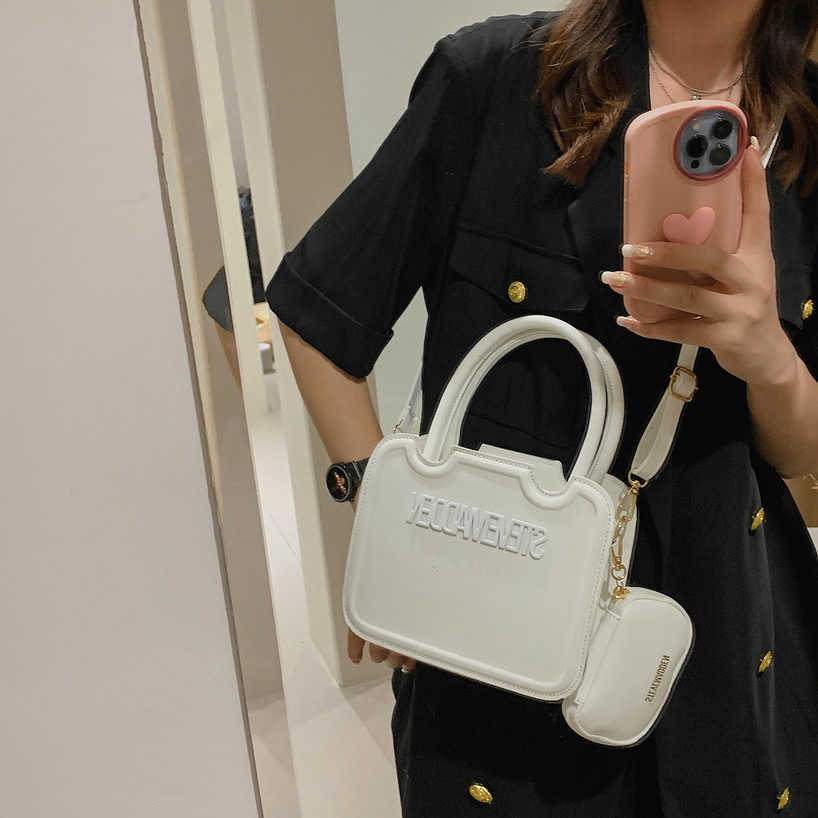 

Ladies Bags 47%off New Fashion summer small square trend letter hand simple one shoulder messenger bag women Design Handbags for Women, White7