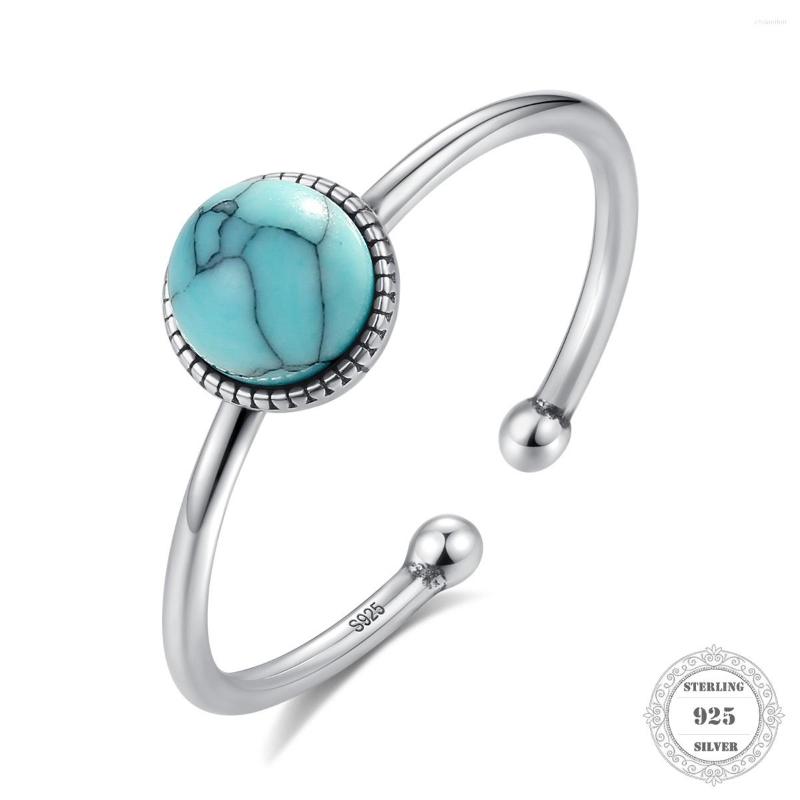 

Cluster Rings Solitaire Ring Turquoise Style Soul Jewelry Good Jewerly For Women 2023 Gift In 925 Sterling Silver Super Deals