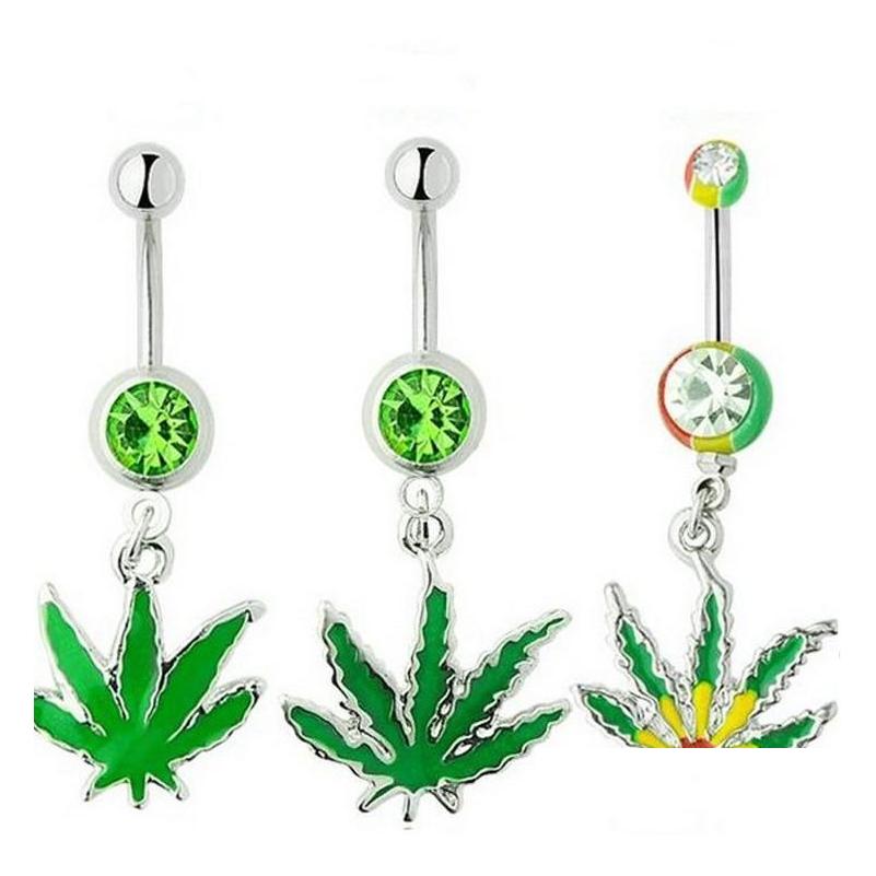 

Car Dvr Navel Bell Button Rings 316L Surgical Stainless Steel Crystal Rhinestone Belly Bar New Body Piercing Jewelry Dangling Maple Dhfkn