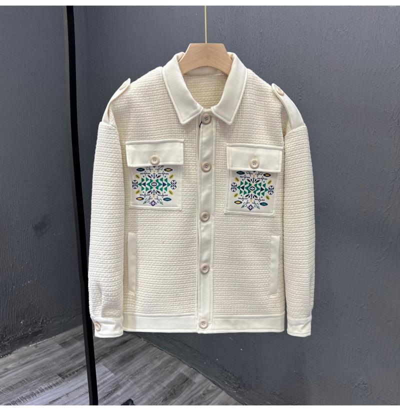 

Men's Jackets T1006 Fashion Men's Coats & 2023 Runway Luxury European Design Party Style Clothing