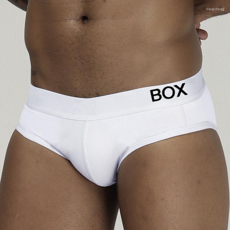 

Underpants Men's Underware Briefs Black And White Cotton Soft Sexy Gay Mens Cuecas Men Brief Bikini Under Wear Man Srting