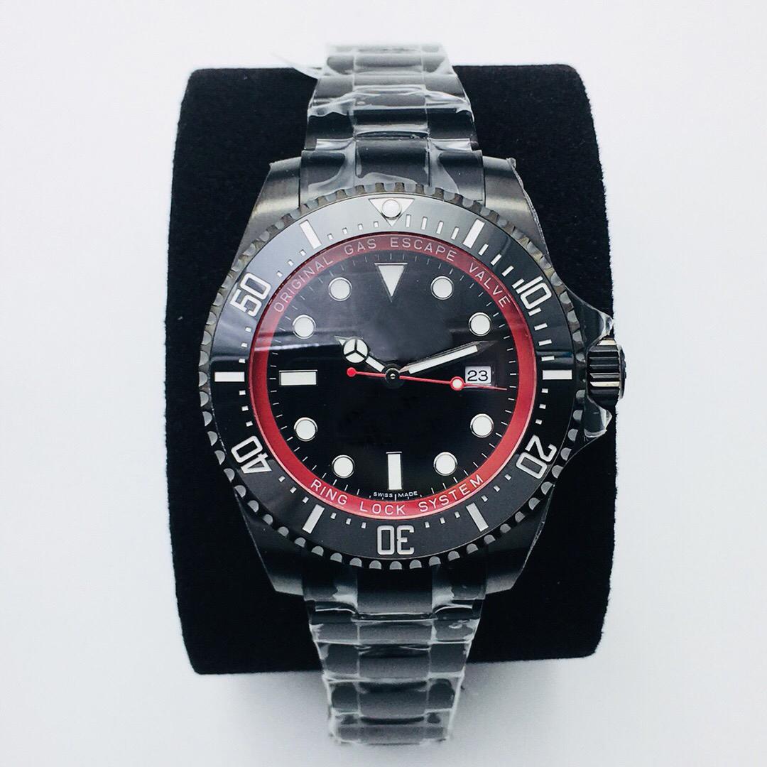 

VR V2 SEA Diving Series Ghost King luxury black PVD vacuum negative ion plating technology produced watches, Customize