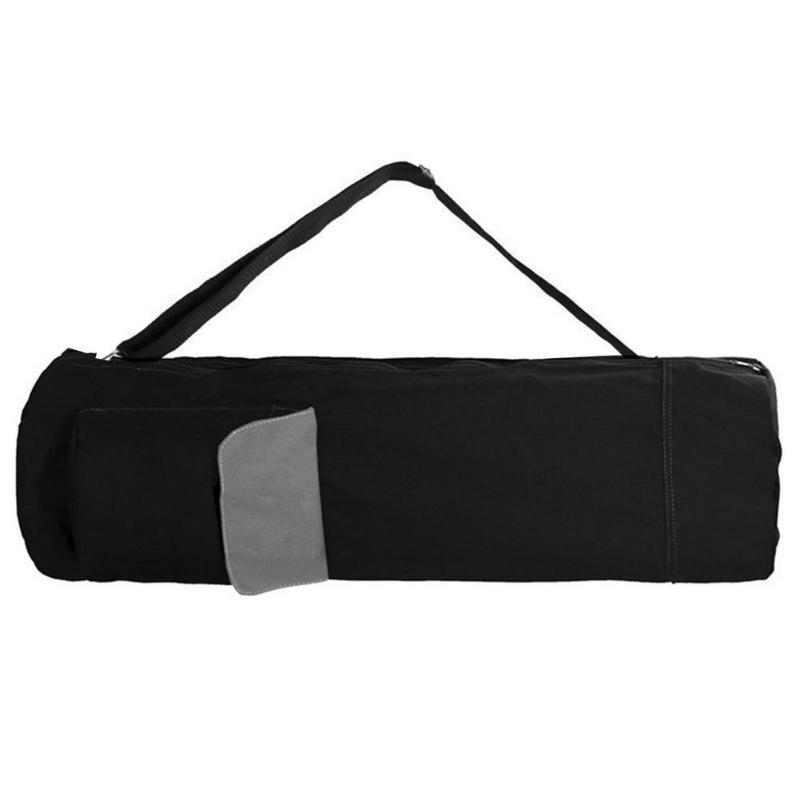 

Accessories Thick Exercise Yoga Mat Carrier Full-Zip Carry Bag With Pockets And Adjustable Strap For Outdoor Travel D