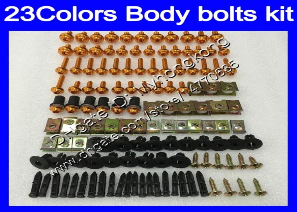

Fairing bolts full screw kit For HONDA CBR400RR NC29 CBR400 RR CBR 400 RR 95 96 97 98 1995 1996 1998 Body Nuts screws nut bolt kit8917782, No.1