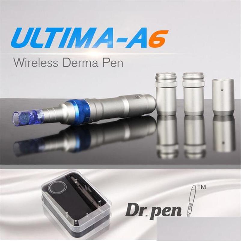 

Car Dvr Beauty Microneedle Roller New Microneedling Pen Derma Rechargeable Dr. Tima A6 With Needle Cartridges For Scar Removal Drop De Dhzew