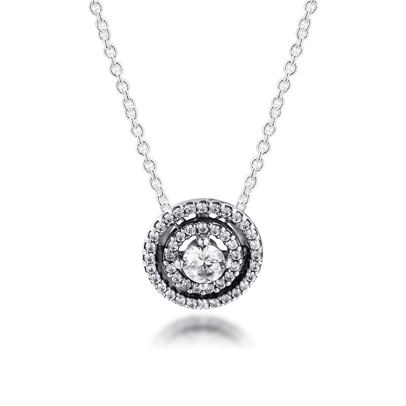 

Chains Wife Real Sterling Silver Year 2023 Gift Girlfriend S925 Collier Choker Jewelry Female Necklace For Women